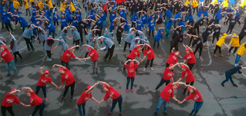 Организация флэшмоба в Москве
